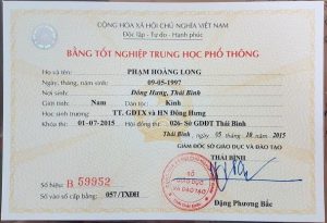 lam bang tot nghiep trung hoc pho tong