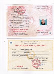 làm bằng cấp 3 giá 2 triệu