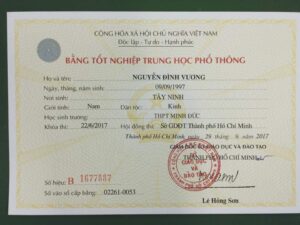 làm bằng cấp
